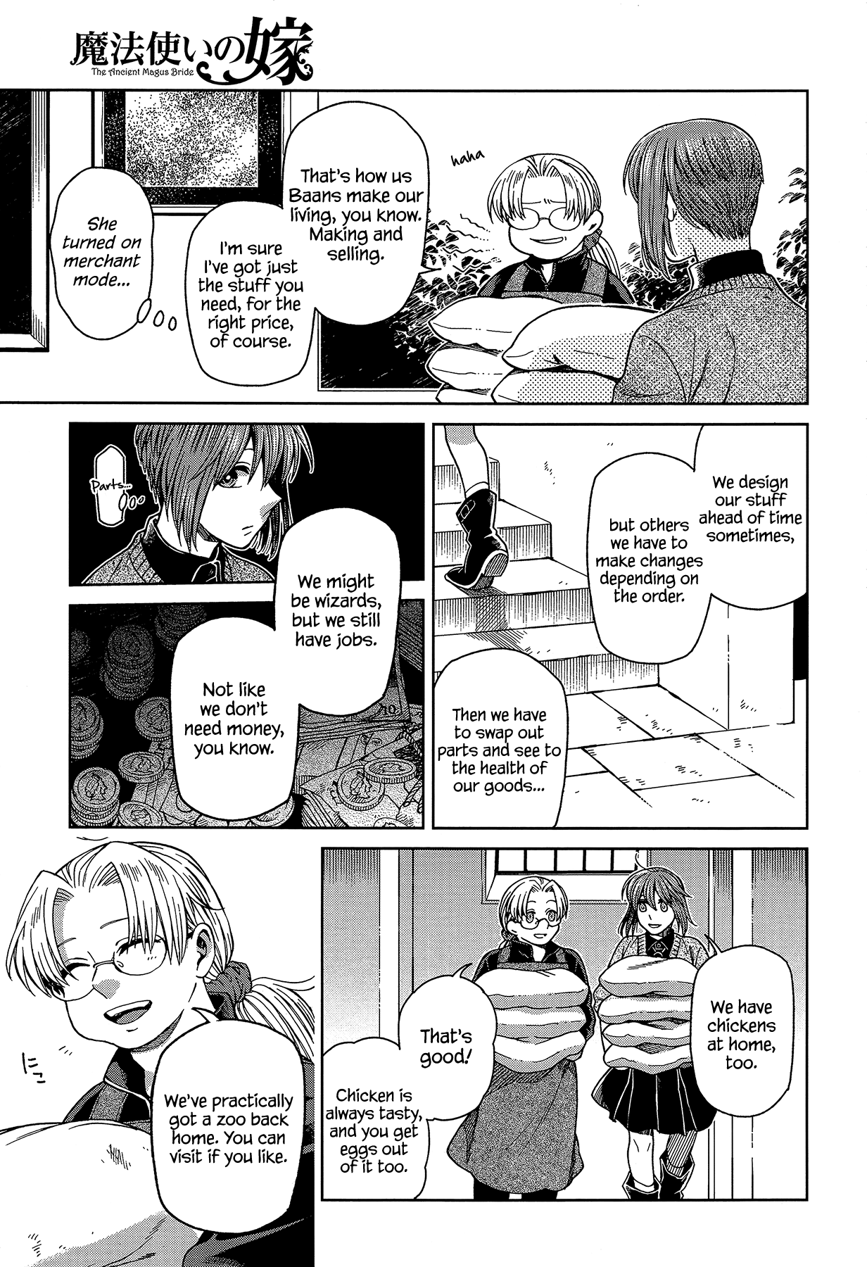 Mahou Tsukai no Yome Chapter 63 3